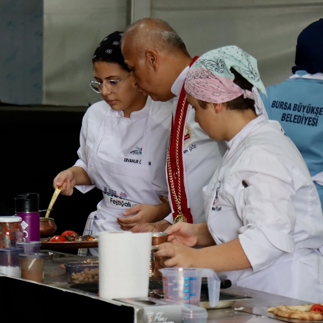 Bursa Uluslararası Gastronomi Festivali devam ediyor