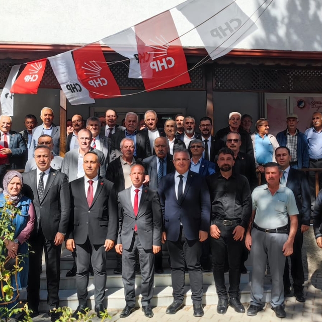 CHP Oğuzlar İlçe Başkanlığına yeniden Talip Karadeniz seçildi