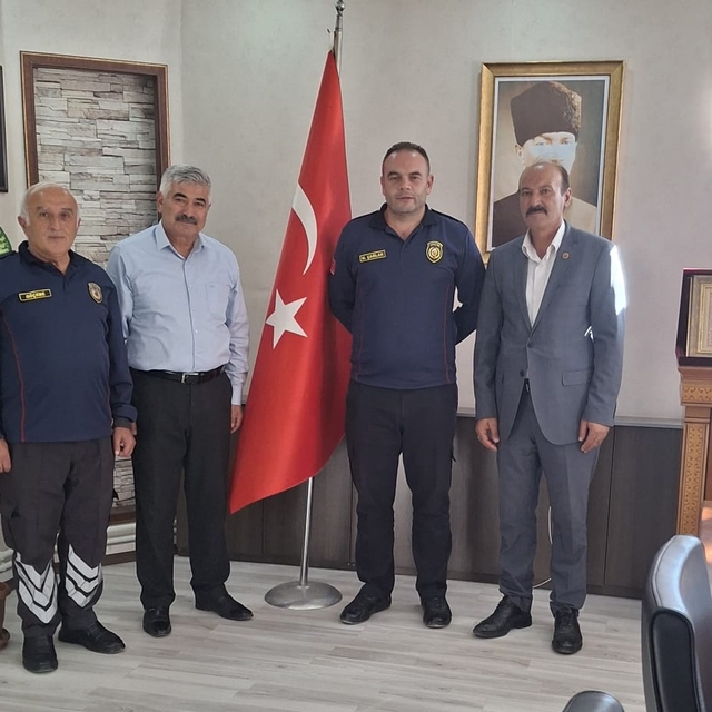 Ulaş Belediye Başkanı İlbey, itfaiyeciler haftasını kutladı