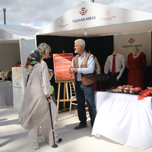 Edirne'de "Yaşayan Miras Festivali" devam ediyor