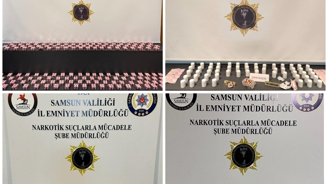 Samsun'da uyuşturucu operasyonunda 5 zanlı yakalandı