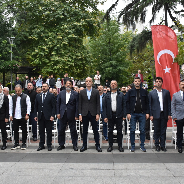 Trabzon'da "Ahilik Haftası" kapsamında tören düzenlendi