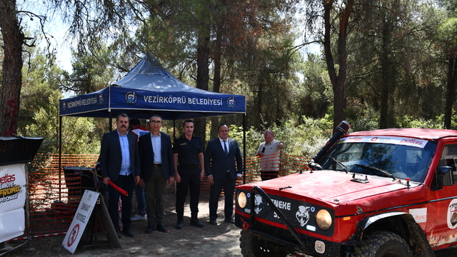 Petlas 2025 Türkiye Offroad Şampiyonası 4. Ayak Vezirköprü Yarışı orman etabı yapıldı