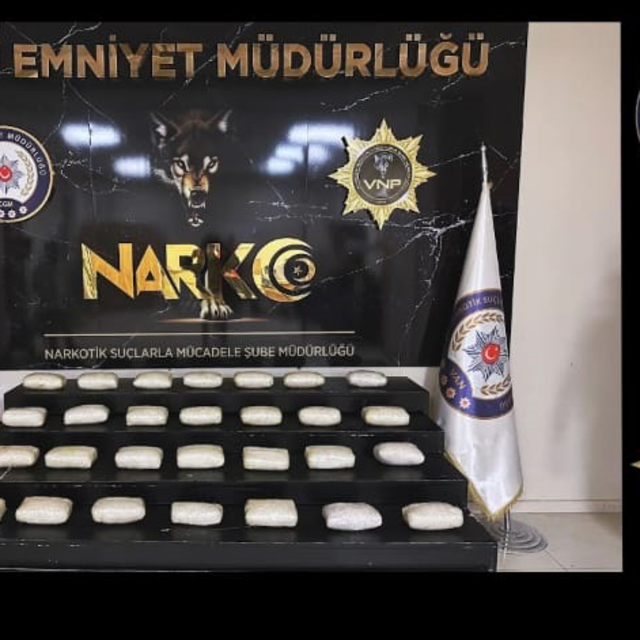 Van'da 28 kilo 640 gram metamfetamin ele geçirildi