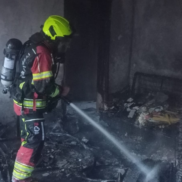 Balıkesir'de bir evde çıkan yangın söndürüldü