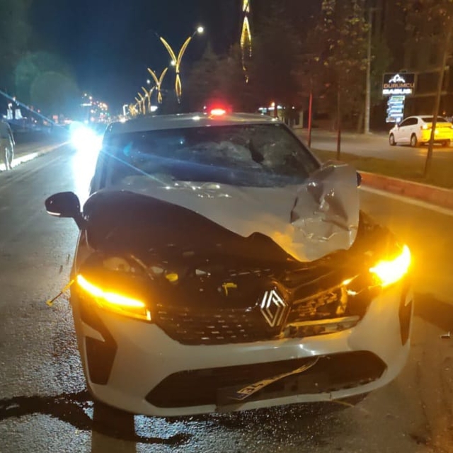Aksaray'da otomobilin çarptığı yaya öldü