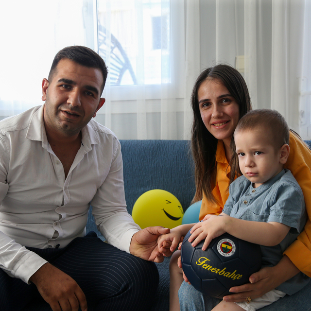 Hataylı baba kanseri yenen oğluyla Fenerbahçe maçını statta izlemek istiyor...