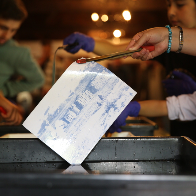 Erzurum'da fotoğrafın ilk baskı yöntemleri deneyimlendi