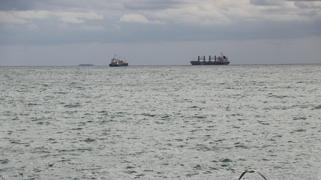 Tekirdağ'da poyraz 3 gündür deniz ulaşımını olumsuz etkiliyor