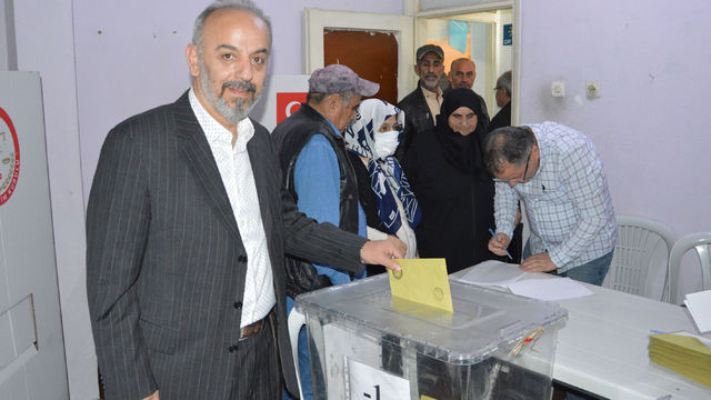 İYİ Parti Havza İlçe Başkanlığına Sayim Çalışkan yeniden seçildi