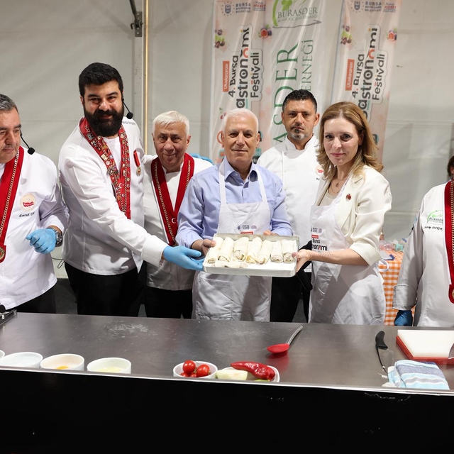 Bursa Uluslararası Gastronomi Festivali sona erdi