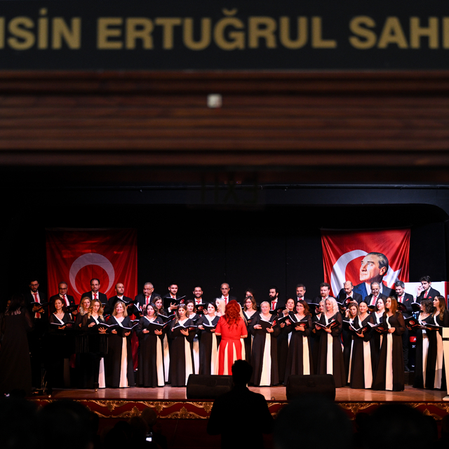 Ankara Kültür Yolu Festivali'nde Türkiye Polifonik Korolar Derneği Korosu k...