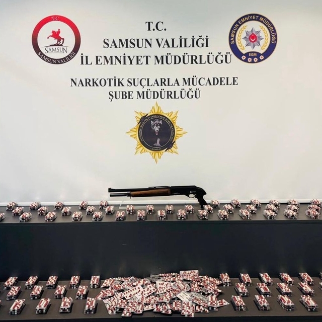 Samsun'da uyuşturucu operasyonunda 8 şüpheli gözaltına alındı