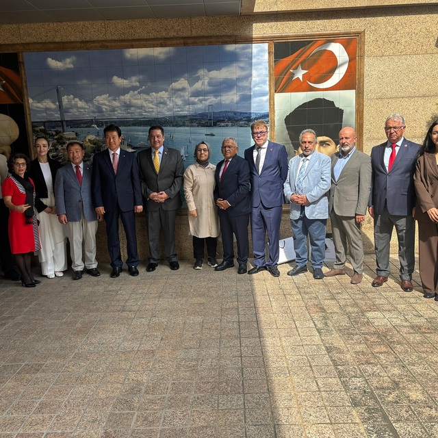 Başkan Büyükkılıç'tan Seul Büyükelçisi Tamer'e ziyaret