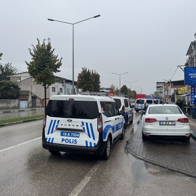 Bursa'da pompalı tüfekle vurulan kişi tedaviye alındı