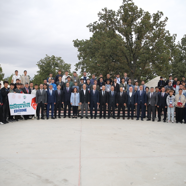 "Maziden Atiye Edirne" programıyla Anadolu ve Bulgaristan'dan gelen öğrenci...