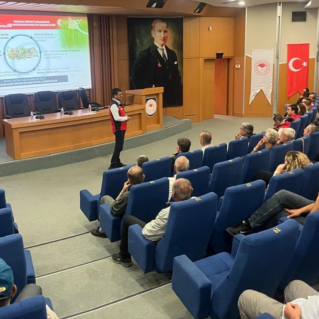 Çanakkale'de üreticilere planlama ve yeni destekleme modeli anlatıldı