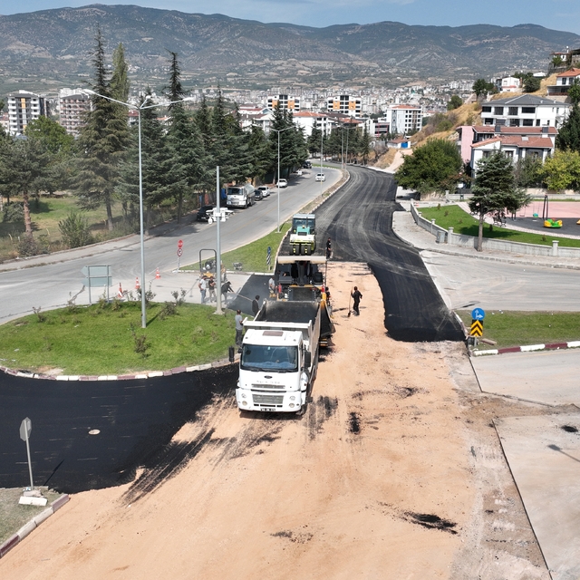 Tokat'ta Denizli Caddesi modern görünüme kavuştu