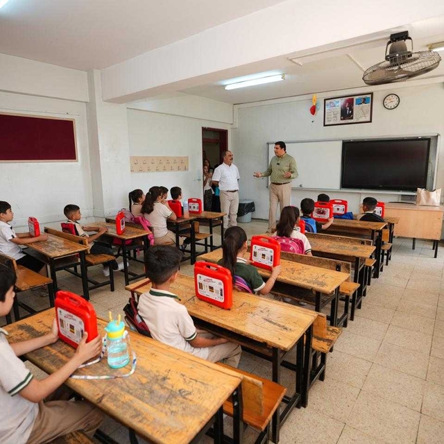 Gaziantep'te dar gelirli ailelerin çocuklarına kantin desteği