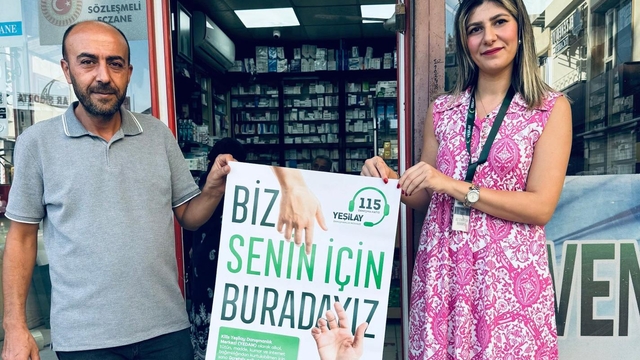 Yeşilay Kilis şubesinden eczanelere ziyaret