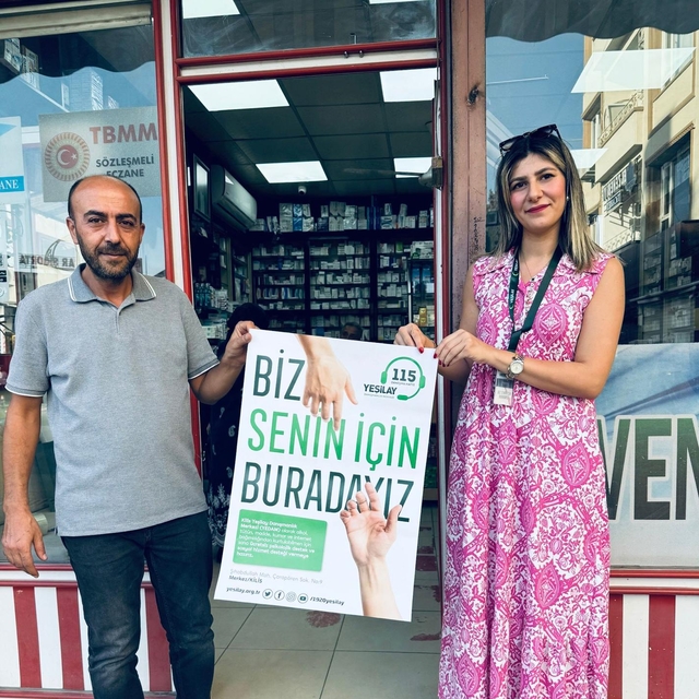 Yeşilay Kilis şubesinden eczanelere ziyaret