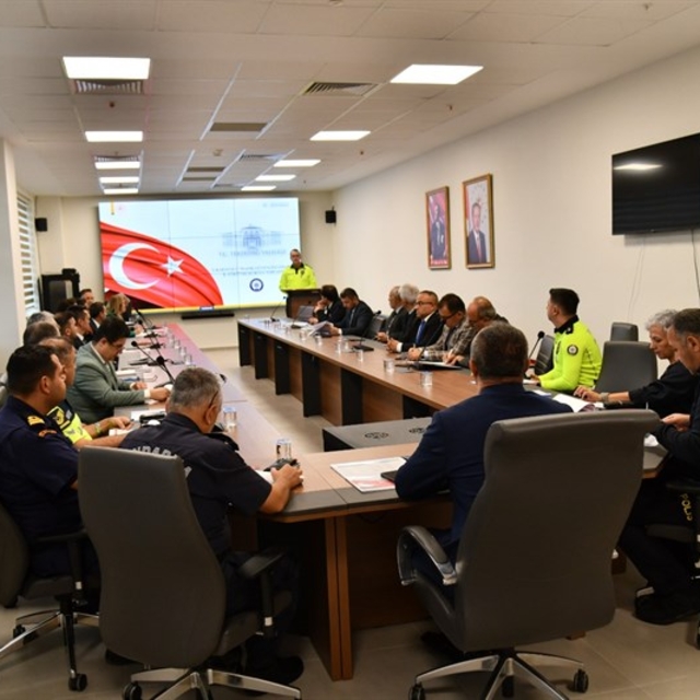 Tekirdağ'da Trafik Güvenliği Stratejisi Yürütme Kurulu Toplantısı yapıldı