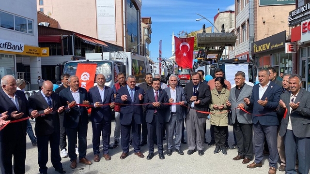 Kelkit Belediyesi temizlik filosunu güçlendirdi