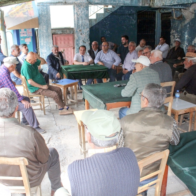 Anamur Kaymakamı Kemal Duru mahalle ziyaretlerini sürdürdü