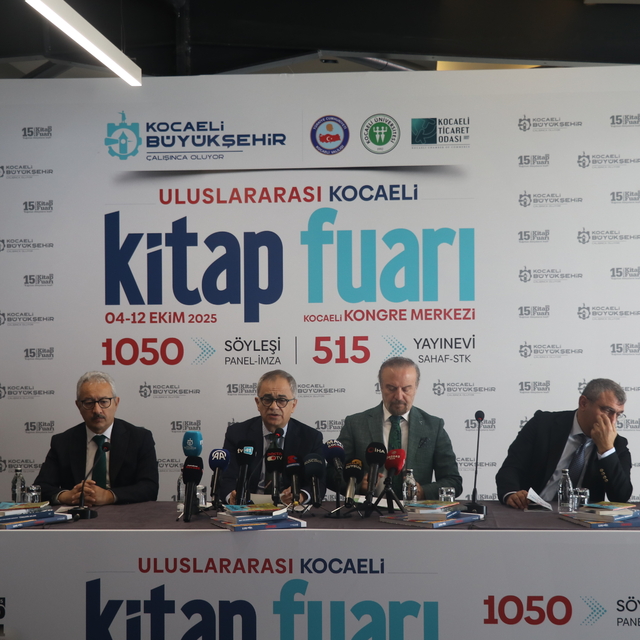"15. Kocaeli Kitap Fuarı", 4 Ekim'de başlıyor