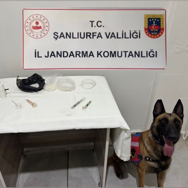 Şanlıurfa'da uyuşturucu operasyonunda bir şüpheli yakalandı