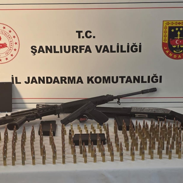 Şanlıurfa'da silah kaçakçılığı operasyonunda 2 şüpheli yakalandı