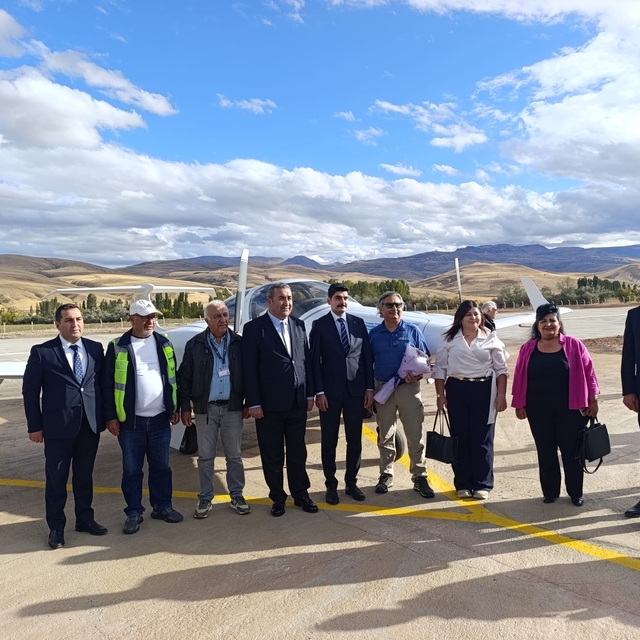 Nuri Demirağ'ın Sivas'ta yaptırdığı havaalanına 84 yıl sonra yeniden uçak i...
