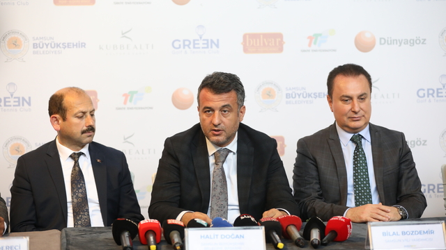 Uluslararası Samsun Açık WTA 125 Tenis Turnuvası'nın tanıtımı yapıldı