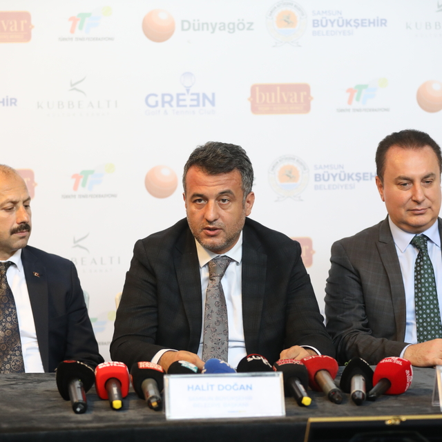 Uluslararası Samsun Açık WTA 125 Tenis Turnuvası'nın tanıtımı yapıldı
