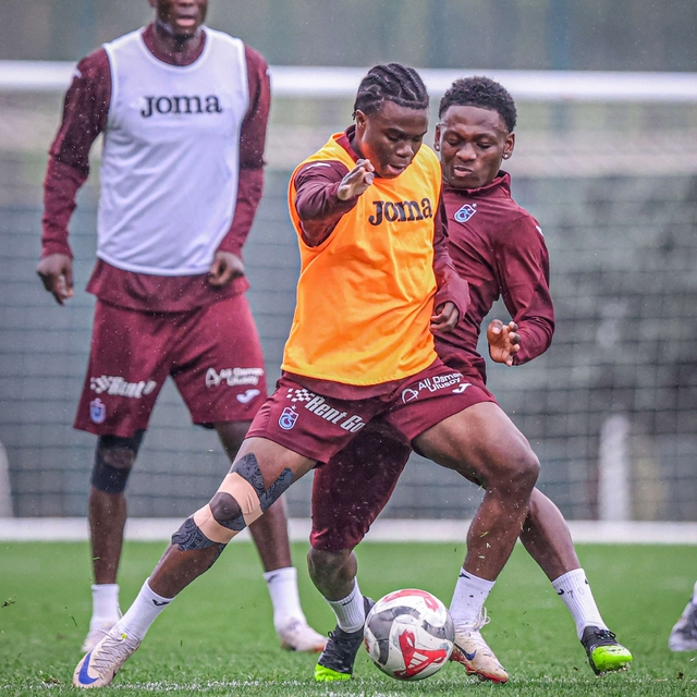 Trabzonspor, Kayserispor maçının hazırlıklarını sürdürdü