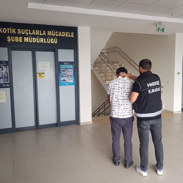 Kahramanmaraş'ta uyuşturucu operasyonunda 1 zanlı tutuklandı