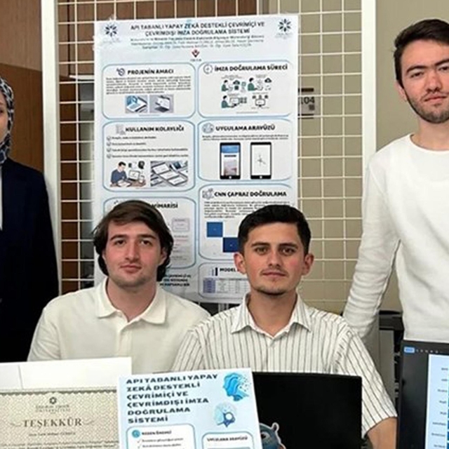 ETÜ'lü öğrencilerden sahteciliği önleyecek çalışma: İmza doğrulamada yapay...