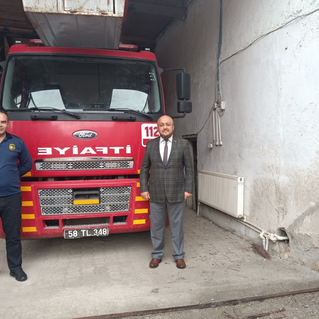 Ulaş Müftüsü İçli, İtfaiyeciler Haftası'nı kutladı