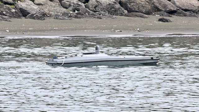 Trabzon'da balıkçılar tarafından bulunan insansız deniz aracı kontrollü şekilde etkisiz hale getirildi