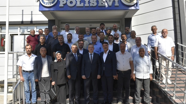 Adıyaman Emniyet Müdürü Nazman muhtarlarla buluştu