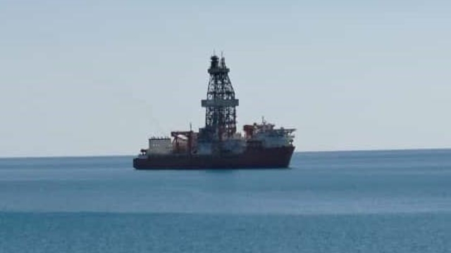 Türkiye'nin satın aldığı 5'inci sondaj gemisi Mersin'de