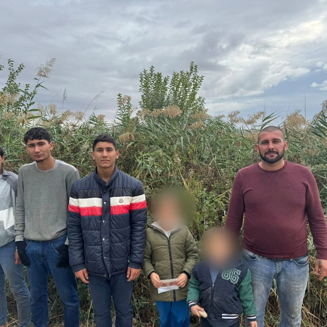 Edirne'de 6 kaçak göçmen yakalandı