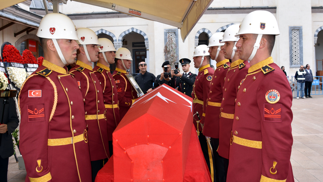 Şehit Jandarma Uzman Çavuş Arif Özdemir, Kırıkkale'de son yolculuğuna uğurlandı