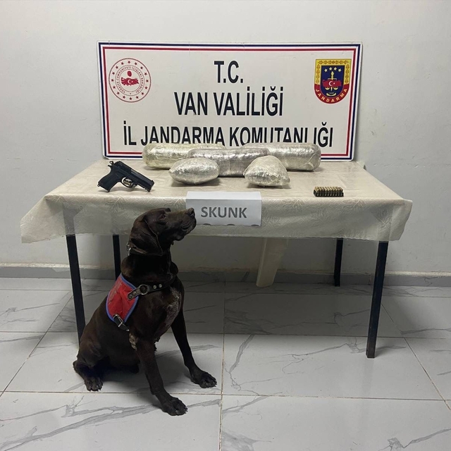 'Tütün', araçta 4 kilo skunk buldu