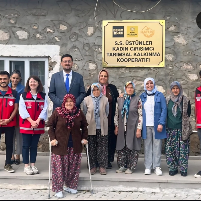 Beyşehir'de üreten kadın girişimcilere destek