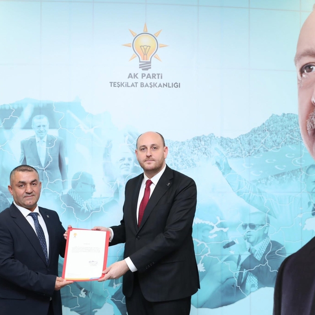 AK Parti Eğirdir İlçe Başkanlığına Mustan Özdemir atandı