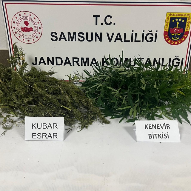 Çarşamba'da uyuşturucu operasyonunda 1 zanlı yakalandı