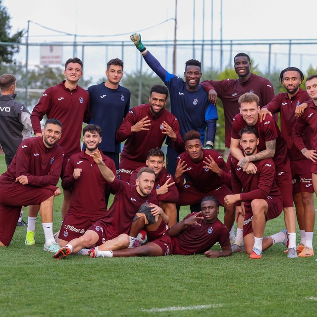 Trabzonspor, Kayserispor maçının hazırlıklarını sürdürdü