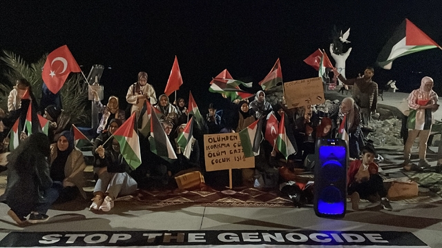 Aydın'dan  Küresel Sumud Filosu'na destek