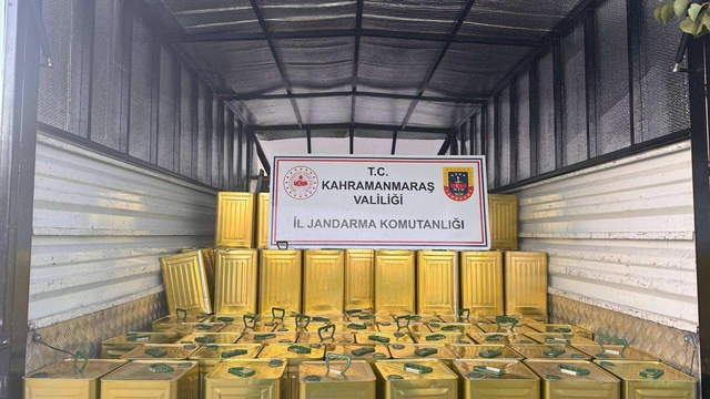 Kahramanmaraş'ta 3 bin 200 litre sahte zeytinyağı ele geçirildi